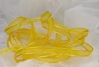 Organza Ribbon - 15mm Gold/Yellow