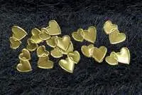 Foil Double Hearts - Gold