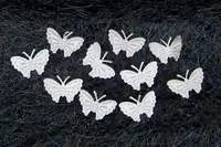 Satin Butterflies - Ivory