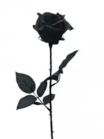 Artificial Ecuador Rose<br>Black
