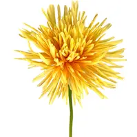 Artificial Spider Mum<br>Yellow