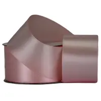 50mm Double Sided Satin<br>Light Pink x 25mtr