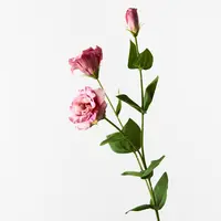 Artificial Lisianthus Spray<br>Real Touch - Pink/Mauve