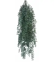 Artificial Hanging Boxwood Bush<br>80cm