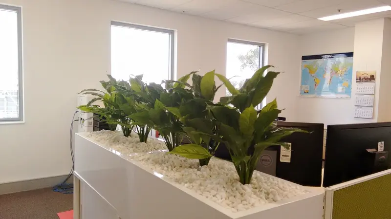 1. Tambour Unit Displays & Planters