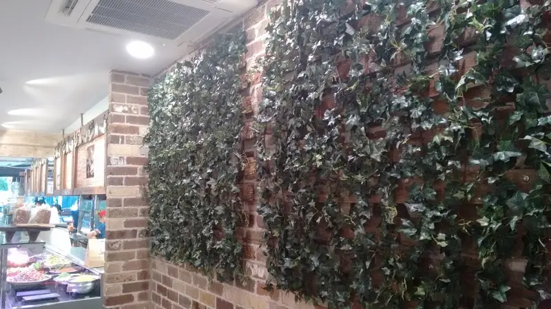 1. Wood Panel Wall Feature