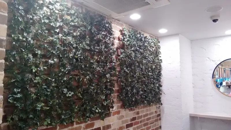 2. Wood Panel Wall Feature