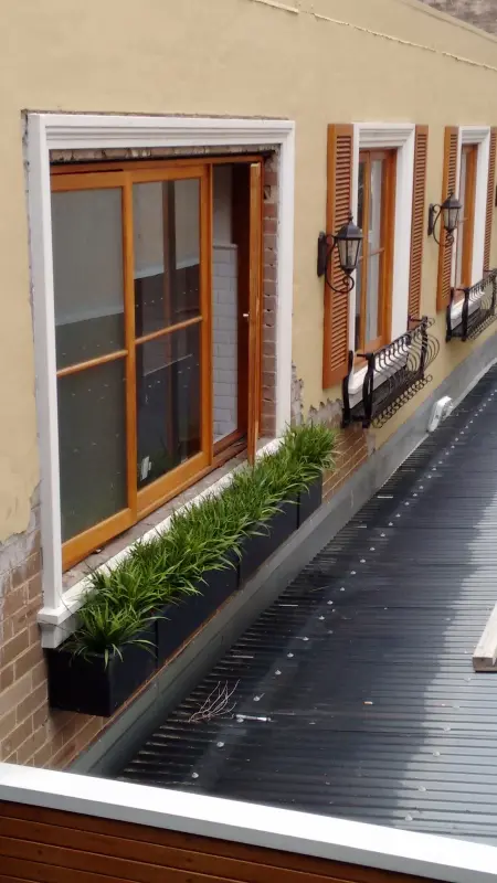 1. Planter Box Displays