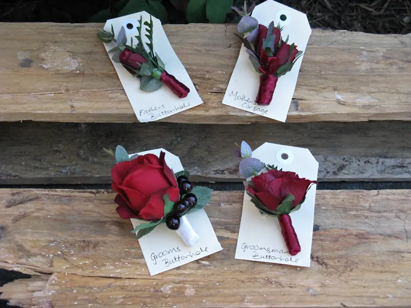 Buttonholes & Corsages...