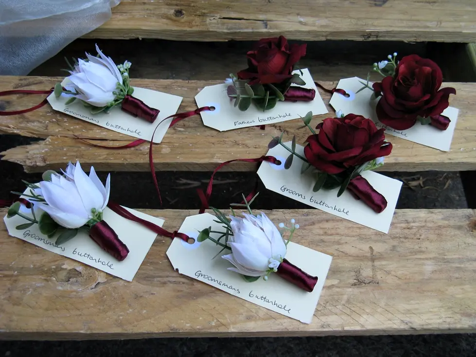 Buttonholes & Corsages...
