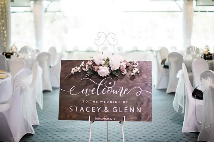 Easel Sign