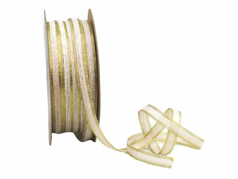 Hessian Gold Edge - 10mm