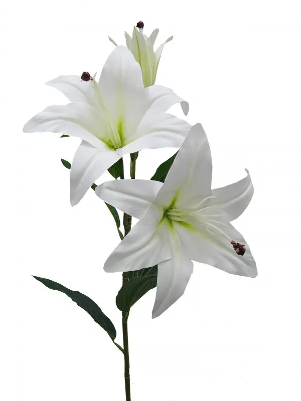 Main Image Artificial Casablanca Tiger Lily<br>White