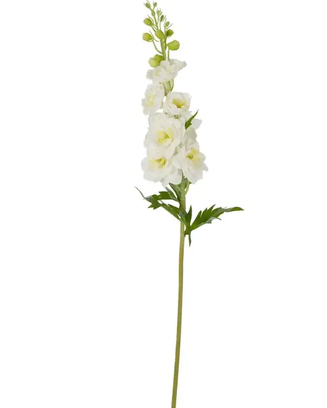 1. Artificial Delphinium Flower Spray<br>White