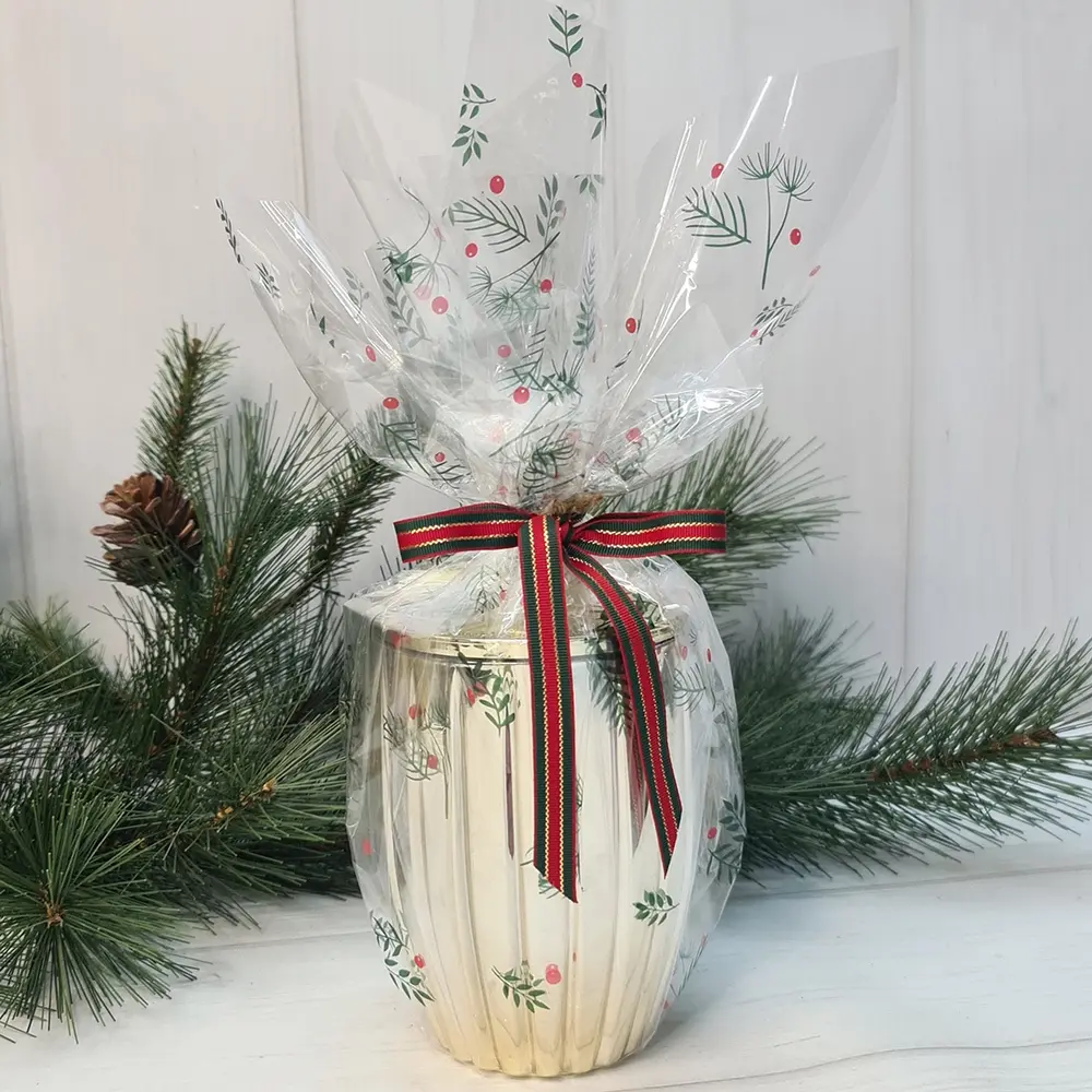 Clear Cello<br>Christmas Branch & Berry 1. Clear Cello<br>Christmas Branch & Berry