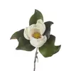 1. Artificial Magnolia<br>Two Tone White thumbnail
