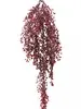1. Artificial Hanging Baby Tears<br>Burgundy - 75cm thumbnail