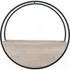 Circle Wall Planter<br>60cm White Wash thumbnail