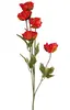 Artificial Poppy Spray x5<br>Red thumbnail