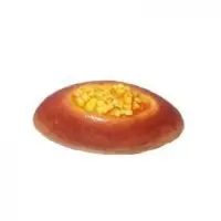 Artificial Apple Custard Bun