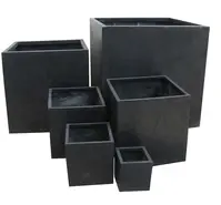Terrazzo Lightweight Cube Planter