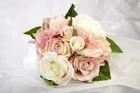Artificial Wedding Flowers<br>Rose & Hydrangea 