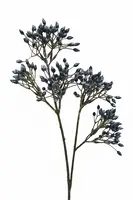 Artificial Elderberry Spray<br>Blue/Silver