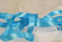 Satin Ribbon - 15mm Aqua