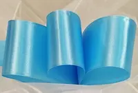 Satin Ribbon - 50mm Aqua
