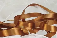 Satin Ribbon - 15mm Bronze