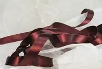 Satin Ribbon - 15mm Chocolate