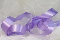 Satin Ribbon - 25mm Lavender