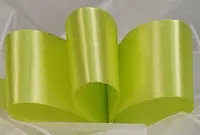 Satin Ribbon - 50mm Lime
