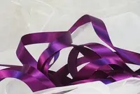 Satin Ribbon - 15mm Purple