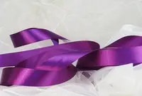 Satin Ribbon - 25mm Purple