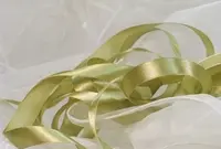 Satin Ribbon - 15mm Sage Green
