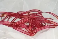 Organza Ribbon - 6mm Burgundy