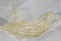 Organza Ribbon - 6mm Ivory