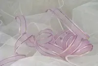 Organza Ribbon - 15mm Light Orchid