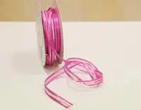 Organza Ribbon - 6mm Fuchsia