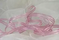 Organza Ribbon - 10mm Dusty Pink