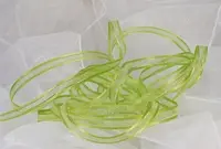 Organza Ribbon - 10mm Kiwi