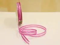 Organza Ribbon - 10mm Fuchsia