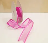 Organza Ribbon - 22mm Fuchsia