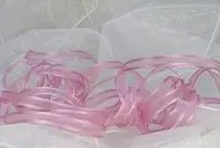 Organza Ribbon - 10mm Dusty Pink