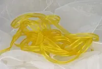 Organza Ribbon - 10mm Gold/Yellow