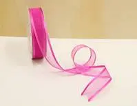 Organza Ribbon - 22mm Fuchsia