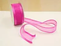 Organza Ribbon - 38mm Fuchsia