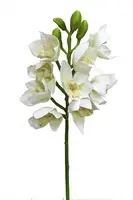 Artificial Cymbidium Orchid<br>White
