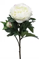 Artificial King Peony<br>White